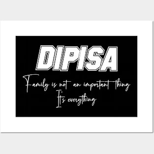 Dipisa Second Name, Dipisa Family Name, Dipisa Middle Name Posters and Art